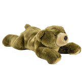 Fluff & Tuff Sadie Bear 20-inch plush dog toy for cuddling and supervised play.