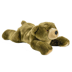 Fluff & Tuff Sadie Bear 20-inch plush dog toy for cuddling and supervised play.