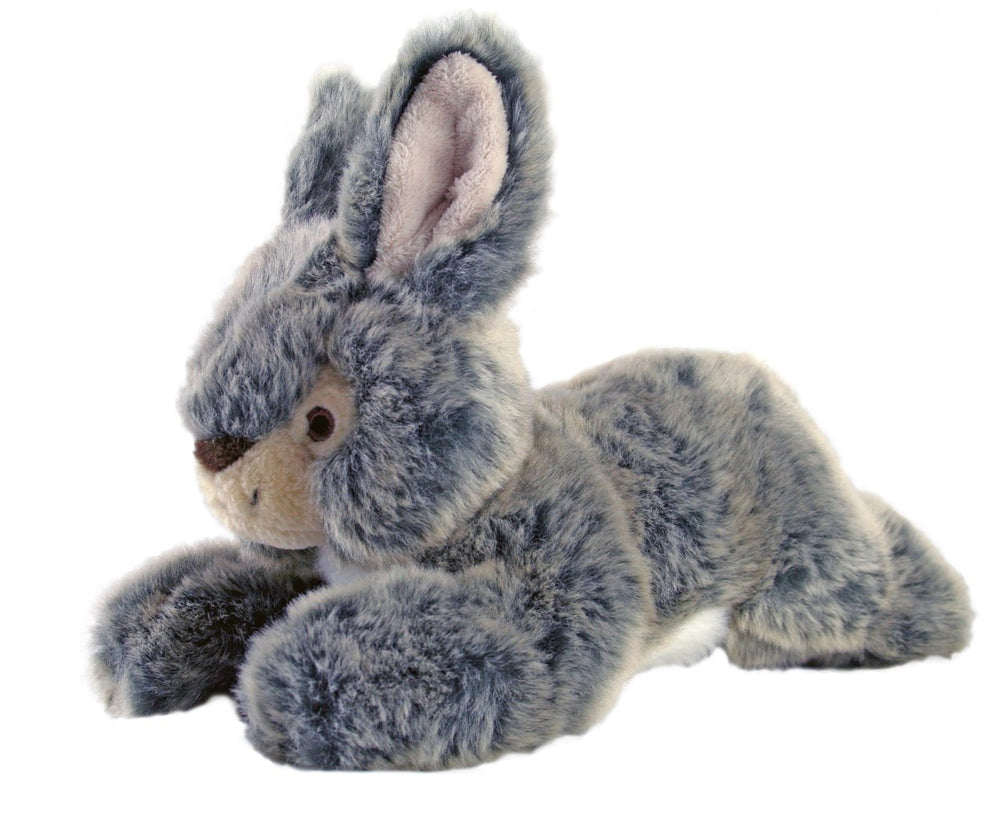 Fluff & Tuff Walter Wabbit full-length view, perfect for fetch and cuddle-ready play.