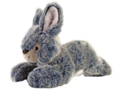Fluff & Tuff Walter Wabbit full-length view, perfect for fetch and cuddle-ready play.