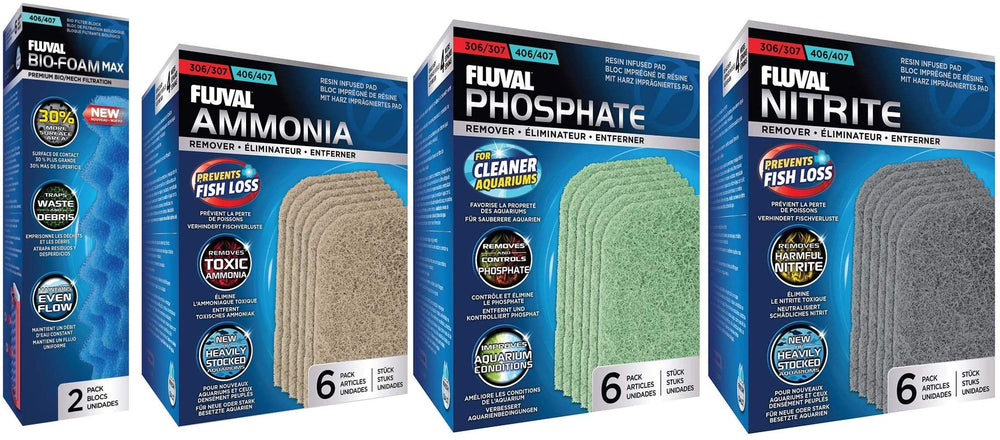 Fluval 407 replacement media bundle focuses on cleaner aquariums and easier maintenance.