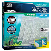 Fluval Ammonia Remover: botella en primer plano para acuario de agua dulce.