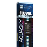 Fluval Aquasky 2.0 light overview with full-tank coverage.