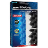Fluval Bio Foam packaging closeup demonstrates replacement media for improved filtration.