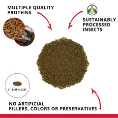 Fluval Bug Bites granules ready to feed for protein-rich daily meals