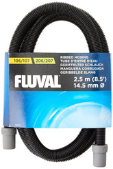 Fluval rib hose 14.5mm closeup showing ribbed tubing for flexibility and fit