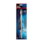 Fluval M200-watt heater front view highlighting compact design for neat, reliable tank warming