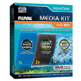 Fluval Bio-Foam in the kit provides mechanical filtration for debris removal in AC30.