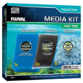 Fluval media maintenance kit bio-foam demonstrates mechanical filtration for crystal-clear water
