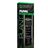 Fluval Plant 3.0 LED in front view provides balanced full-spectrum light for lush aquarium plants.