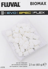Fluval SPEC Biomax 3-pack 2.1 oz shows dense filtration media for healthier aquarium water.