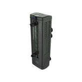 Fluval U4 filter front view shows compact design for small tanks and easy maintenance.