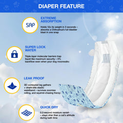 Flying Paws ultra-thin breathable wrap adds comfort in hot weather