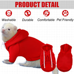 Foaincore six piece set for versatile small animal wear and gear