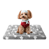 Fogkiss dog bed mat with reversible design for year-round comfort.