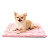 Fogkiss Dog Bed Mat soft plush side delivers cozy warmth and comfort