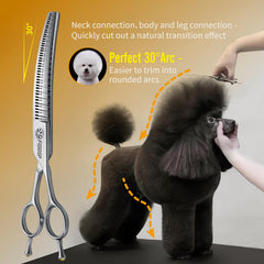 FOGOSP ergonomic handle design supports comfortable, reduced-wrist fatigue during long grooming sessions