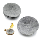 FOIBURELY Canary Finch Nesting Pads side view for cozy nesting warmth