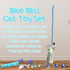 Foilswirl feather-teaser-wand sparks interactive chasing and bonding during play sessions.