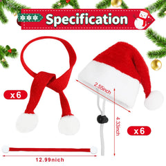 FOIMAS mini Santa hat detail showing plush velvet and soft fit