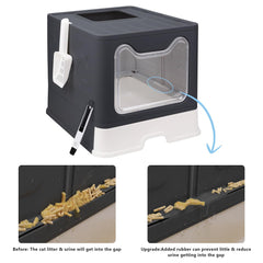 Fophop paw-friendly entry and splash protection design reduces scatter