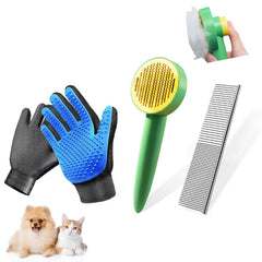 FOR-HI dog cat brush main aids gentle detangling and shedding control.