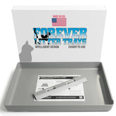 Forever Litter Tray front view shows sturdy, reusable design for easy scooping