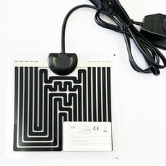 Forfuture-go 5W reptile heating mat top view provides compact terrarium warmth.