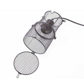 Forfuture-go reptile heat lamp holder with anti-hot bracket for pet safety