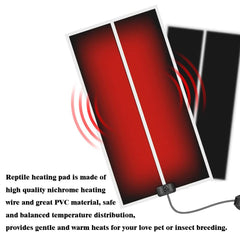 Forfuture-go waterproof heat mat back view ideal under tank placement.