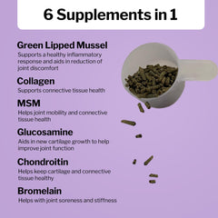 Formula 707 glucosamine supports cartilage health for horses.