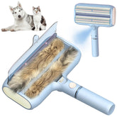 FortuneALL Pet Hair Remover on couch for easy fur cleanup