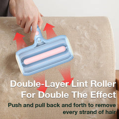 FortuneALL Pet Hair Remover on clothes removes lint and fur