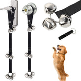 Fosiweelo two-pack dog doorbells for simple potty training.