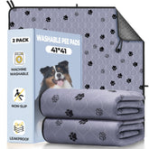 Fostanfly washable pee pad dogs 41x41 main view, spacious potty area.
