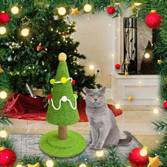 Fotneon scratching post base with soft carpet for comfy paws