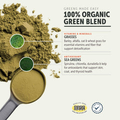 Green Rover includes organic broccoli sprouts as a natural nutrient source.