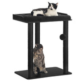 FourFurPets cat tree large-platform offers ample lounging space for cats.