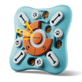 FOXMM rompecabezas interactivo para perros que mantiene la mente activa y fomenta la exploración de alimentos.