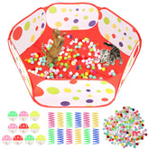 Foxtell cat ball pit setup for indoor play and enrichment.
