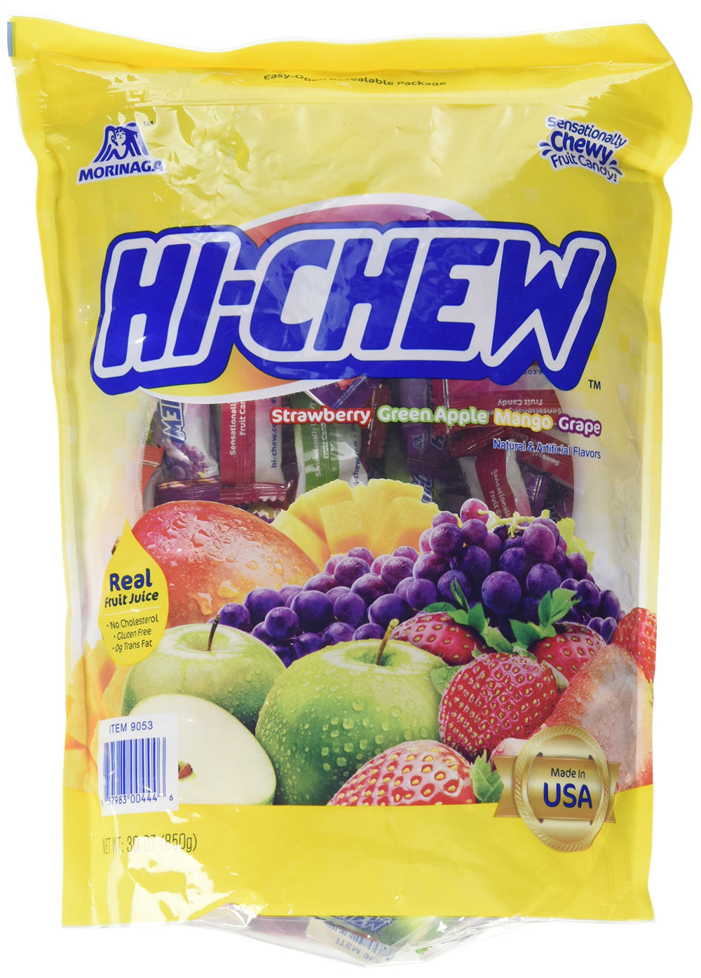 FQQF Hi-Chew extra-large variety pack front view for convenient snacking on the go