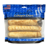 Frankly Original Peanut Butter Beef Chew Roll package shows an all-natural, USA-made chew.