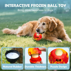 Freezeball: juguete interactivo para masticar dentro y fuera de casa