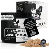 Frenchies vs Everybody turkey tail powder container for immune support