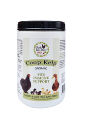 Fresh Eggs Daily coop kelp feed supplement bottle for easy, measured feeding.