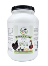 Fresh Eggs Daily coop kelp organic feed bag ready for backyard hens, nutrient-rich for healthier eggs.