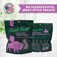 Fresh Field no-fillers three-ingredient label highlights clean recipe