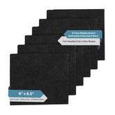 Fresh Headquarters activated charcoal filter pack shot shows odor-control for multi-cat homes.