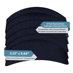 Fresh Headquarters precision-cut filter ready for easy installation and optimal filtration