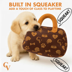 Fresh Memes ChewyVee squeaky-toy-action engages dogs with audible play.
